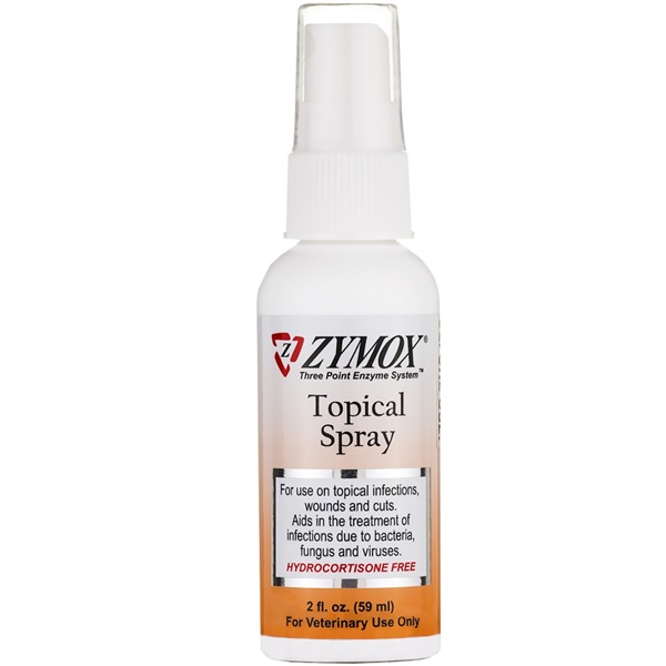 [해외]자이목스 토피컬 스프레이(no 하이드로 코티손)Zymox Spray without Hydrocortisone (2 oz)