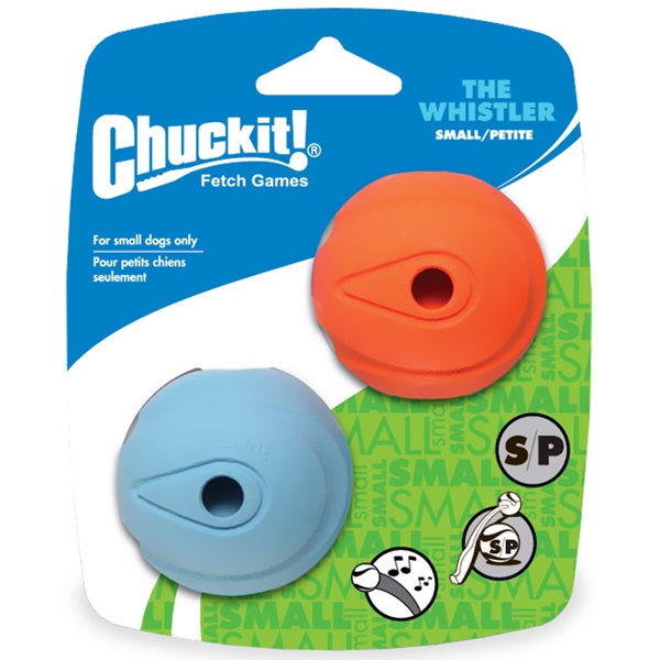 [해외] Chuckit! Whistler Ball Small (2 Pack)