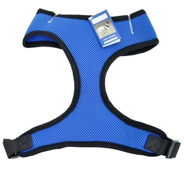 [해외]Casual Canine Mesh Harness Vest - Medium (Blue)