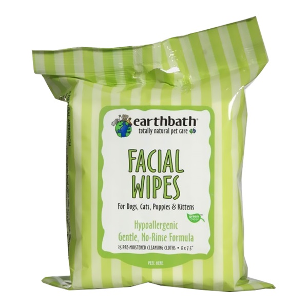[해외] Earthbath Facial Wipes (25 count)