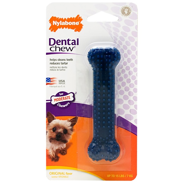 [해외] 닐라본 Nylabone Flexible Dental Chew - PETITE (3.75)