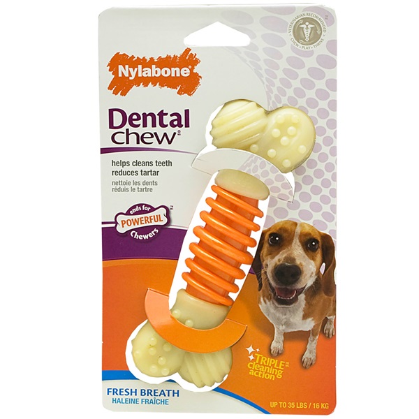 [해외] 닐라본 Nylabone Pro Action Dental Dog Chew - Medium