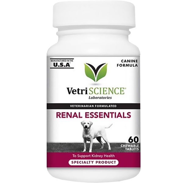 [해외]베트리사이언스 레날 에센셜(강아지용)(60정) VetriScience Renal Essentials Canine Formula (60 Chewable Tablets)