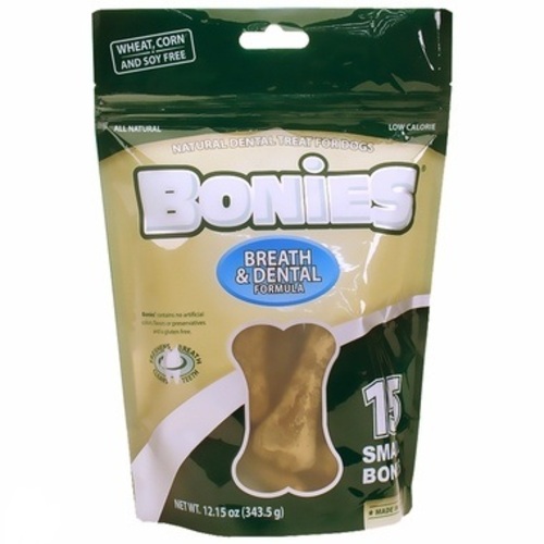 [해외] 보니스 덴탈 스몰(15개)BONIES Natural Dental Health Multi-Pack SMALL (15 Bones / 12.15 oz)