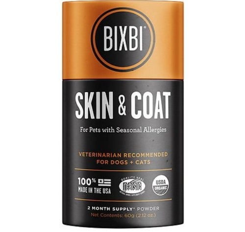 [해외] 빅스비 스킨 &amp; 코트 (60g)BIXBI Organic Pet Superfood Skin &amp; Coat (60g)
