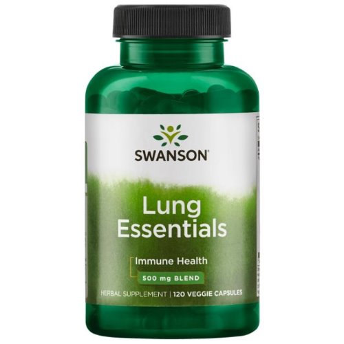 [해외] 스완슨 렁에센셜(120캡슐) Lung Essentials 120 Veg Caps