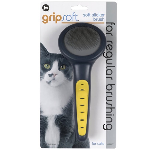 [해외]JW 펫 슬리커 브러시(고양이용)JW Pet GripSoft Slicker Cat Brush