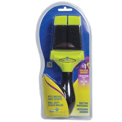 [해외]퍼미네이터 FURminator® Soft Slicker Brush - Small