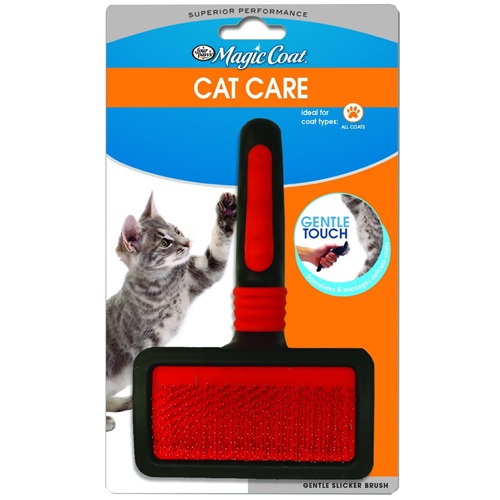 [해외]포포즈 Four Paws® Magic Coat® Gentle Slicker Wire Brush for Cats