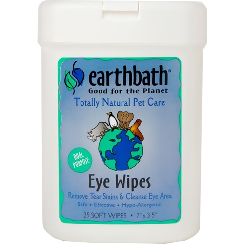 [해외]Earthbath Eye Wipes (25 soft wipes)