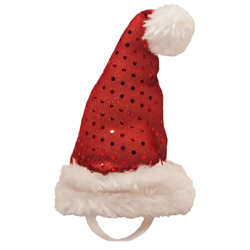 [해외]Kyjen Holiday LED Santa Hat - Small