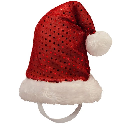 [해외]Kyjen Holiday LED Santa Hat - Large