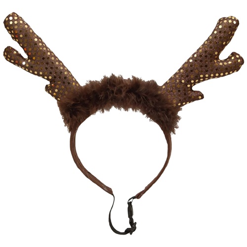 [해외]Kyjen Holiday LED Headband Antlers - Small