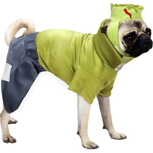 [해외]Casual Canine Frankenhound Costume Green - XSMALL