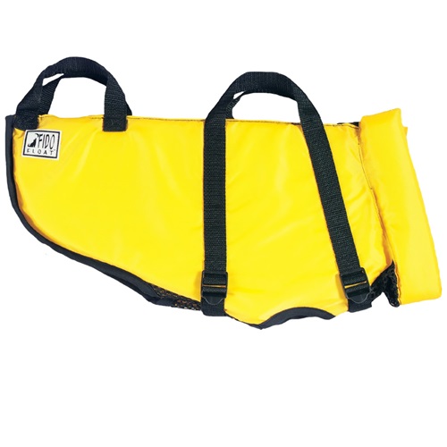 [해외] Premier Fido Float Yellow - Large , 애견구명조끼
