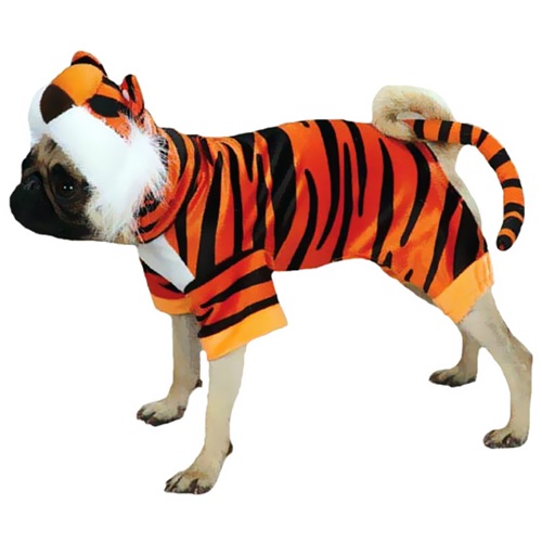 [해외]Casual Canine Bengal Buddy Costume Orange - XSMALL