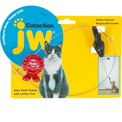[해외]JW Pet Cataction Doorknob Teaser with Cuz