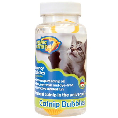 [해외] 코스믹 캣닙 버블즈 / 고양이 캣닢 비눗방울 놀이 Cosmic Catnip Bouncy Bubbles (5 oz)