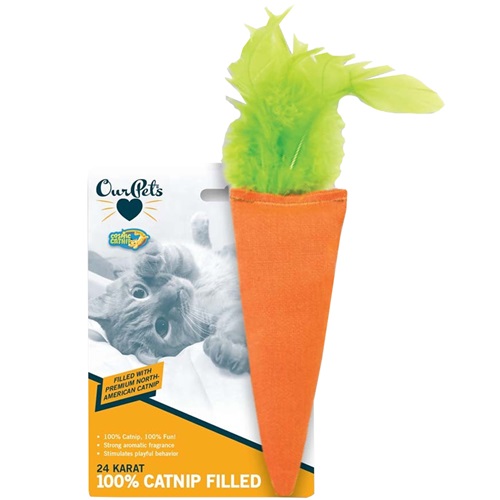 [해외]OurPets Cosmic Catnip Filled Toy - 24 Carrot