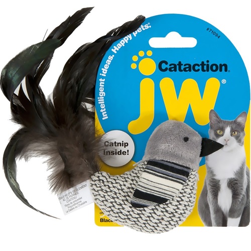 [해외]JW Pet Cataction Black &amp; White Bird