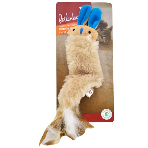 [해외]Petlinks Crinkle Buddy Catnip Toy