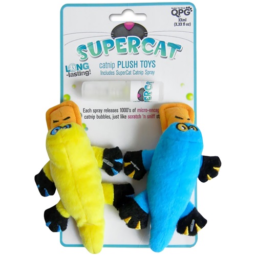 [해외]SuperCat Plush Platties with Catnip Spray