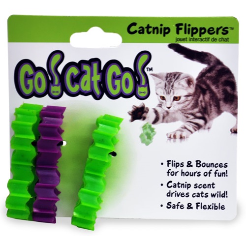 [해외]Catnip Flippers Cat Toy (3 ct)