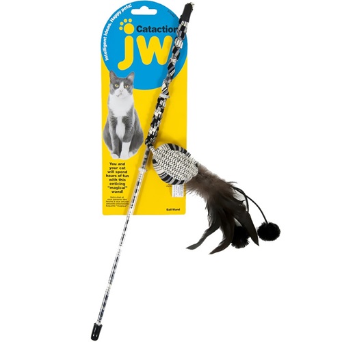 [해외]JW Pet Cataction Ball with Wand