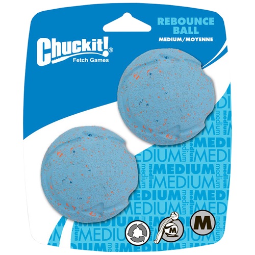 [해외] Chuckit! Rebounce Ball - Medium (2 pack)