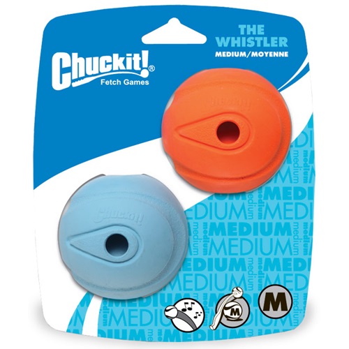 [해외] Chuckit! Whistler Ball Medium (2 Pack)