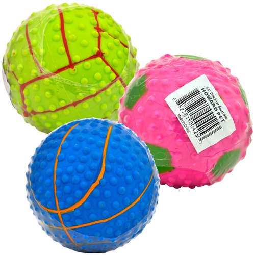 [해외] Howard Sport Rubber Balls 3.5 (Assorted)