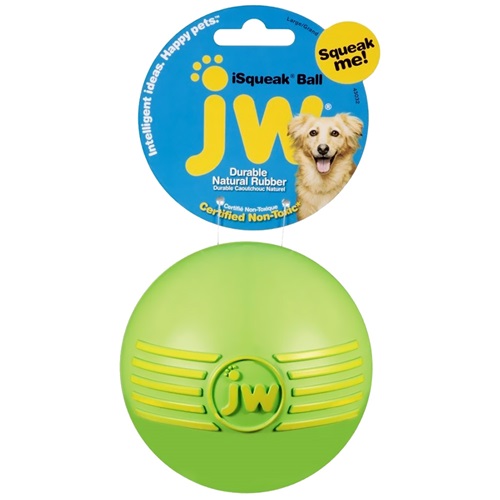 [해외] JW Pet iSqueak Dog Ball - Large (Assorted)