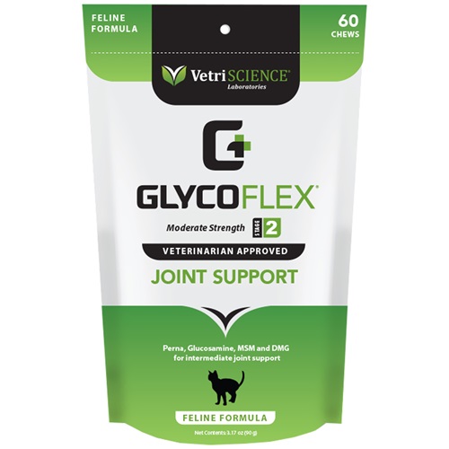 [해외] 글라이코플렉스2-고양이용(60츄)/Glyco-Flex 2 Feline (60 Soft Chews)