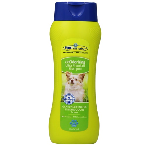 [해외] 퍼미네이터 FURminator deOdorizing Ultra Premium Shampoo for Dogs (16 oz)