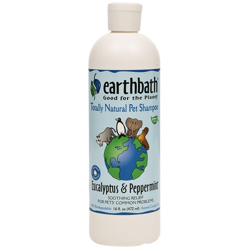[해외] Earthbath Natural Pet Shampoo - Eucalyptus &amp; Peppermint (16 oz)