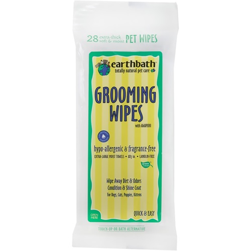 [해외] Earthbath Hypo-allergenic Grooming Wipes (28 ct)