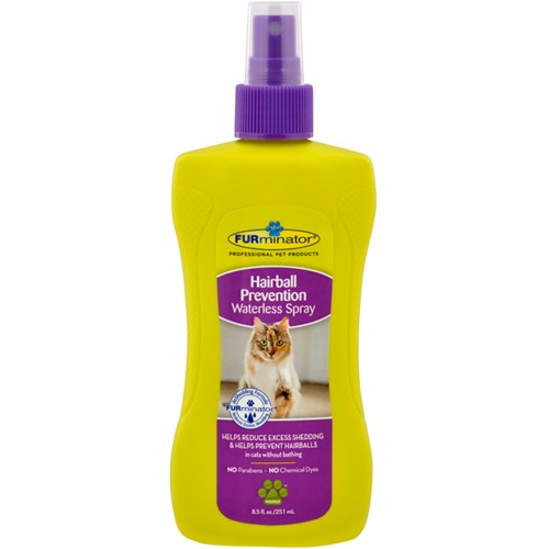 [해외] 퍼미네이터 FURminator Hairball Prevention Waterless Spray for Cats (8.5 oz)