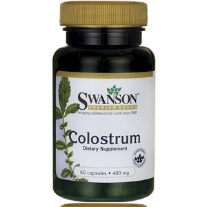 [해외] 스완슨 초유(60캡슐) Colostrum 480 mg 60 Caps