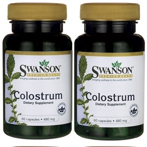[해외] 스완슨 초유(120캡슐) Colostrum 480 mg 120 Caps