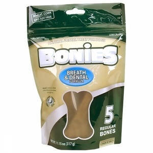 [해외] 보니스 덴탈 라지(5개)BONIES Natural Dental Health Multi-Pack LARGE (5 Bones / 11.15 oz)