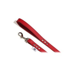 [해외]버디벨트 가죽 리드줄- 레드Buddy Belt Leash - Genuine Leather, Red