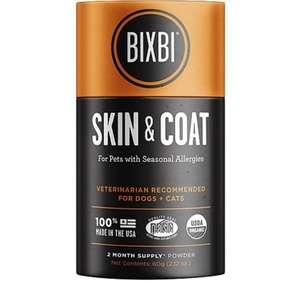[해외] 빅스비 스킨 &amp; 코트 (60g)BIXBI Organic Pet Superfood Skin &amp; Coat (60g)