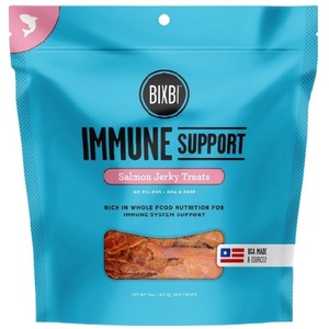 [해외] 빅스비 이뮨서포트 연어 트릿(425g) BIXBI Immune Support Salmon Jerky Dog Treats(15oz)