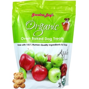 [해외] 그랜마 루시 사과 쿠키 (14 oz) Grandma Lucy&#039;s Organic Apple Oven Baked Dog Treats (14 oz)