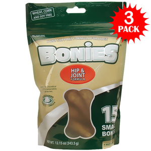 [해외] 보니스 힙앤조인트 스몰 3팩 (45개)BONIES Hip &amp; Joint Health Multi-Pack SMALL