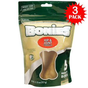 [해외] 보니스 힙앤조인트 레귤러 3팩(15개)BONIES Hip &amp; Joint Health Multi-Pack REGULAR