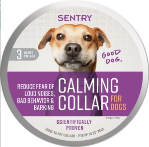 [해외]센트리 긴장 완화 목줄(애견용)3팩/ SENTRY Calming Collar for Dogs