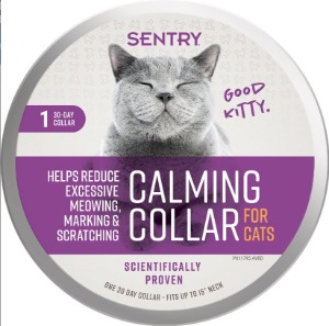 [해외]센트리 긴장 완화 목줄(애묘용) 1팩/ SENTRY Calming Collar for Cats