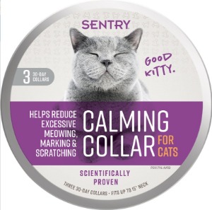 [해외]센트리 긴장 완화 목줄(애묘용) 3팩/ SENTRY Calming Collar for Cats